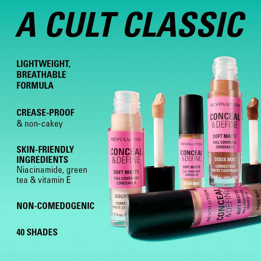 Revolution Conceal and Define Full Coverage Concealer