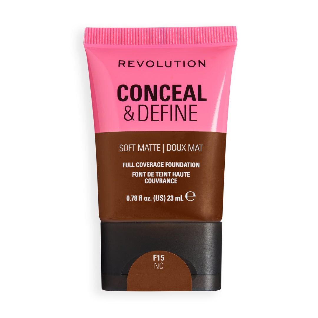 Revolution Conceal & Define Soft Matte Tube Foundation