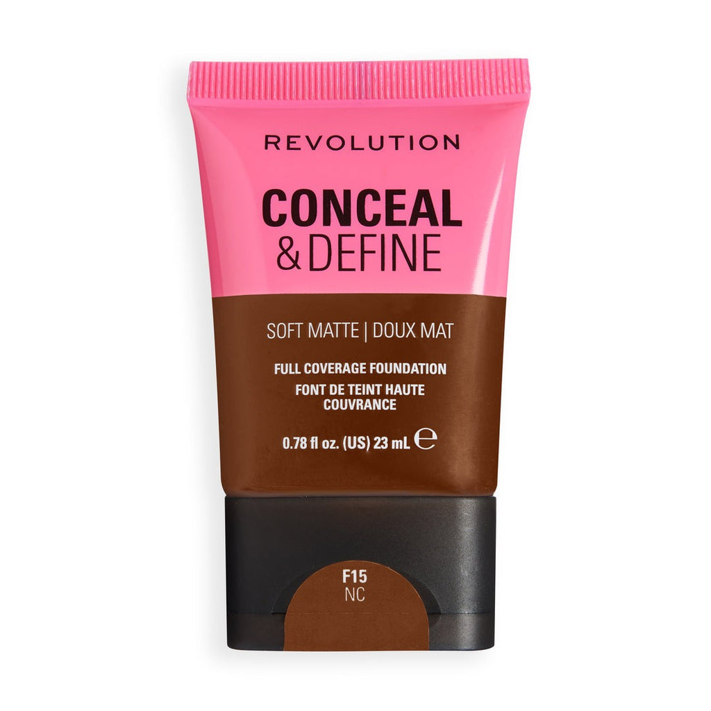 Revolution Conceal & Define Soft Matte Tube Foundation