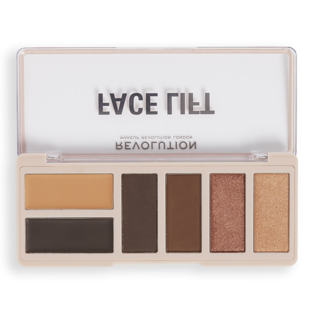 Revolution Face Lift Palette Tan to Deep