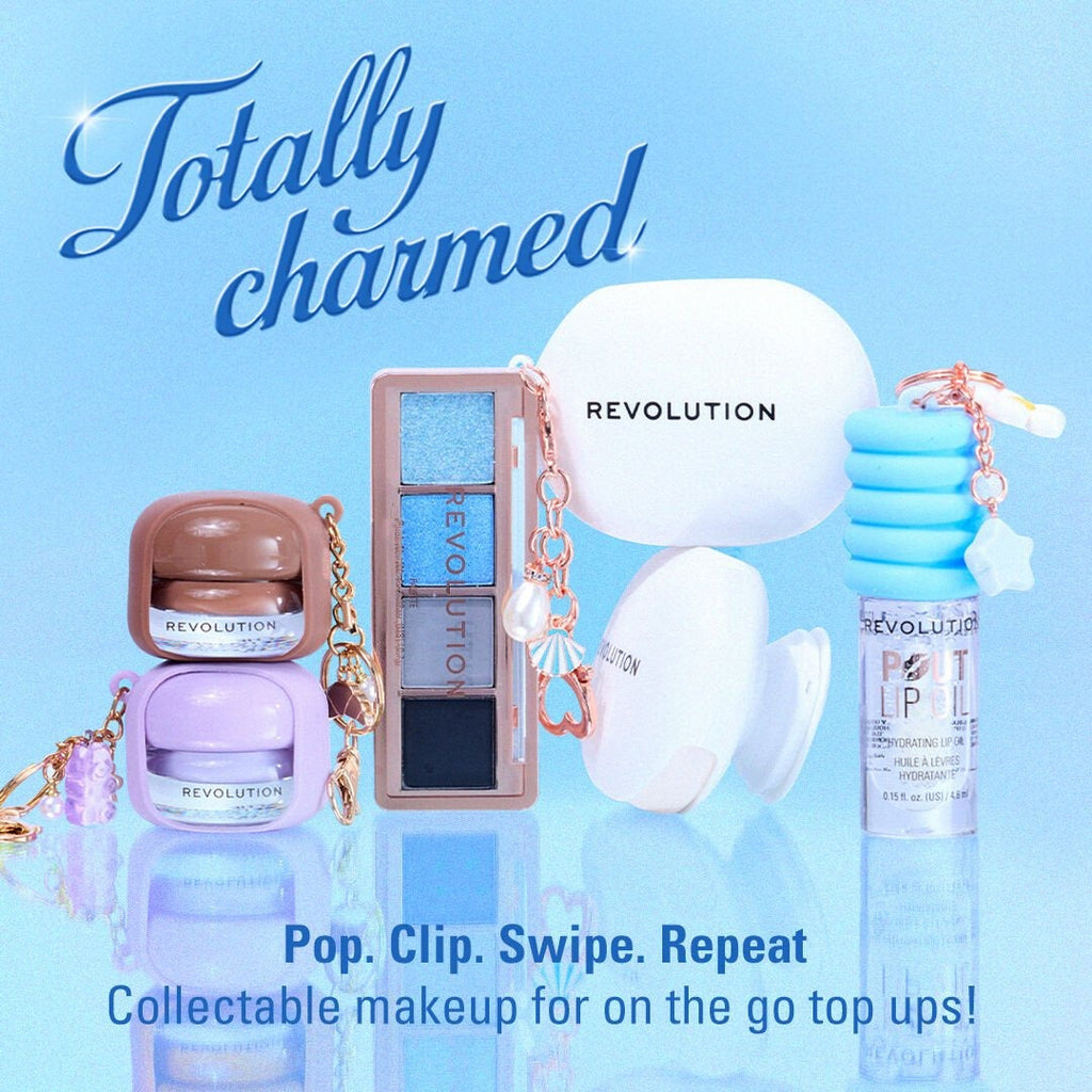 Revolution Icon Edit Mini Shadow Palette With Charm Blissful Blue