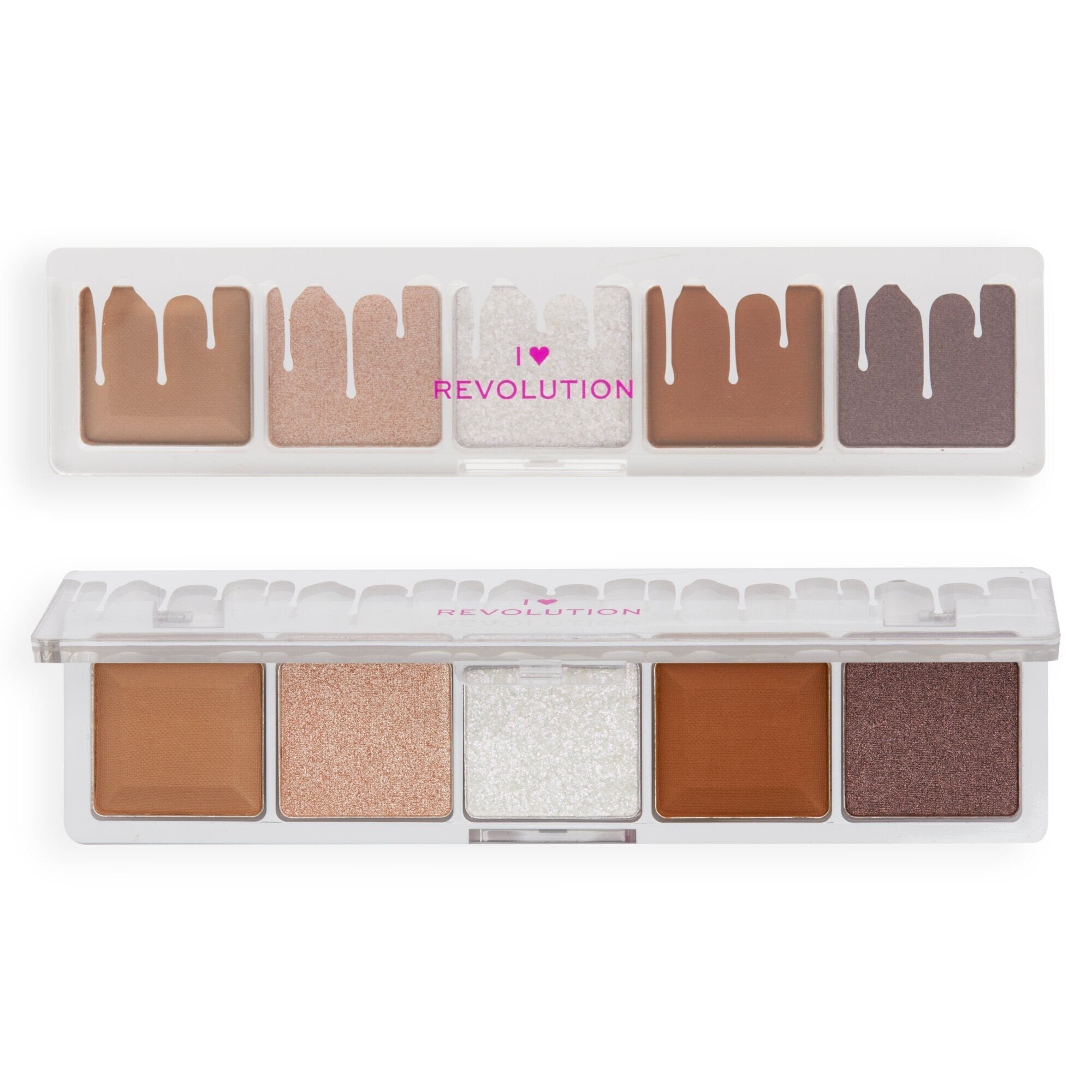 I Heart Revolution Mini Chocolate Eyeshadow Palette White Vanilla Cream