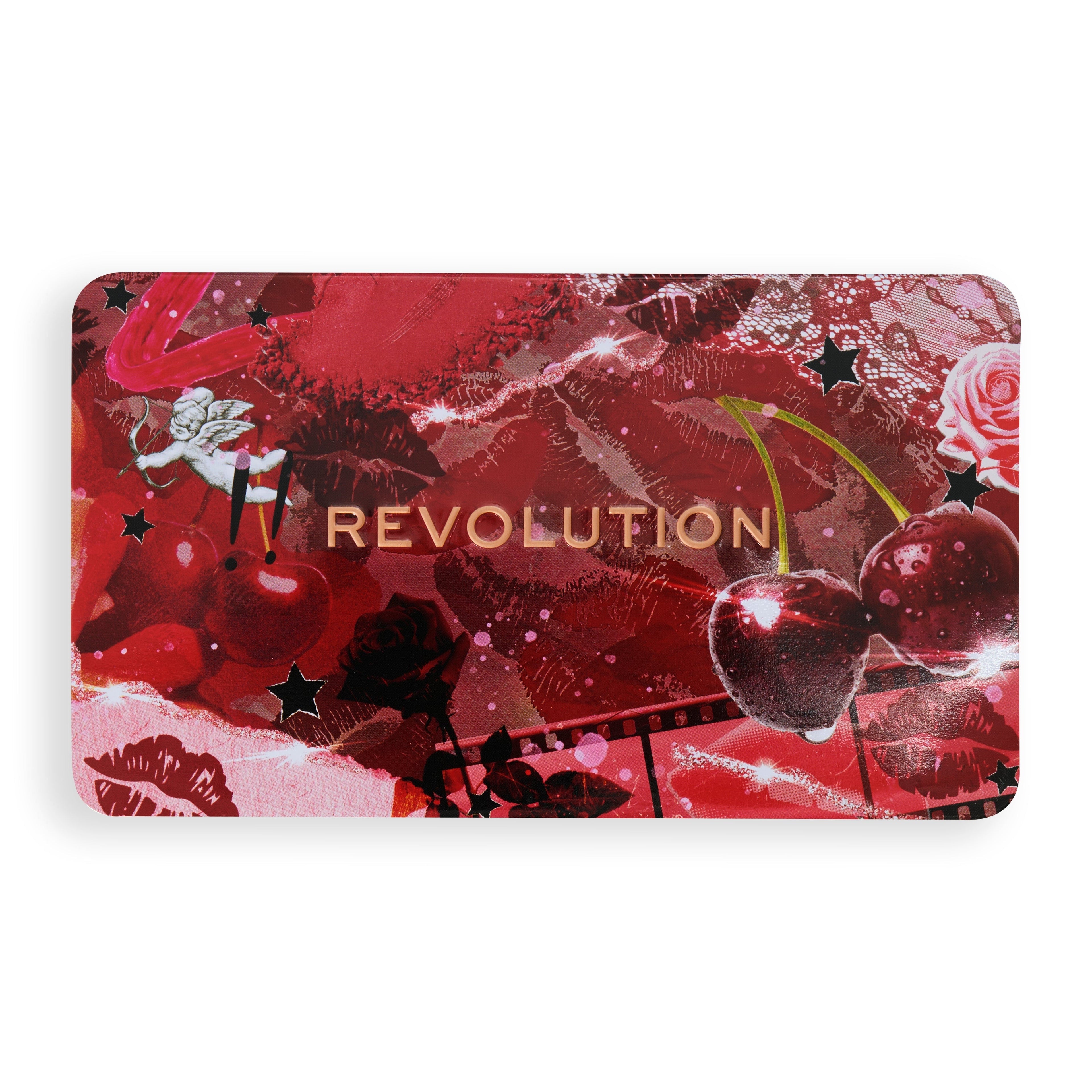 Revolution Forever Flawless Eyeshadow Palette Cherry Rebel Red