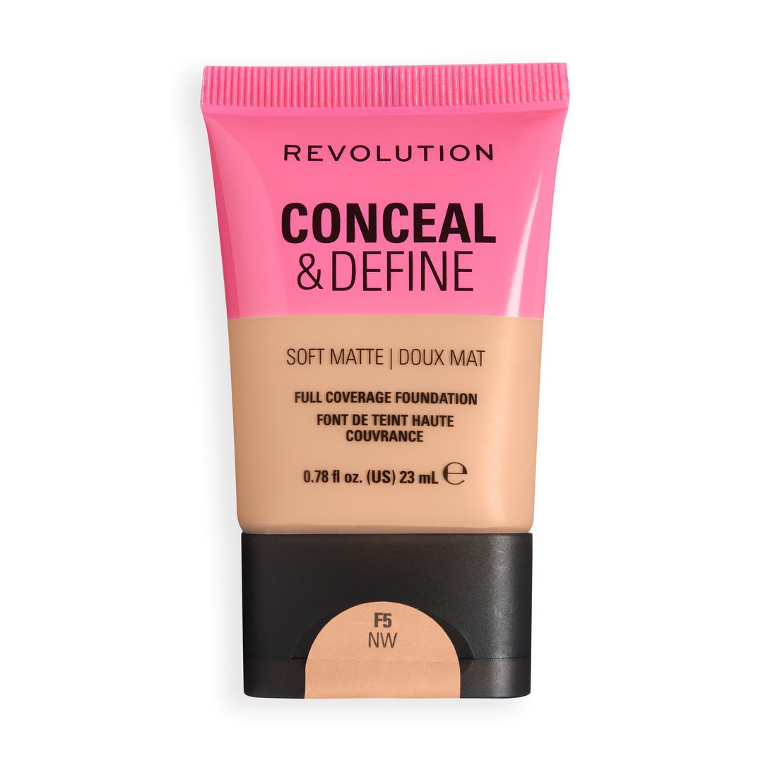 Revolution Conceal & Define Soft Matte Tube Foundation