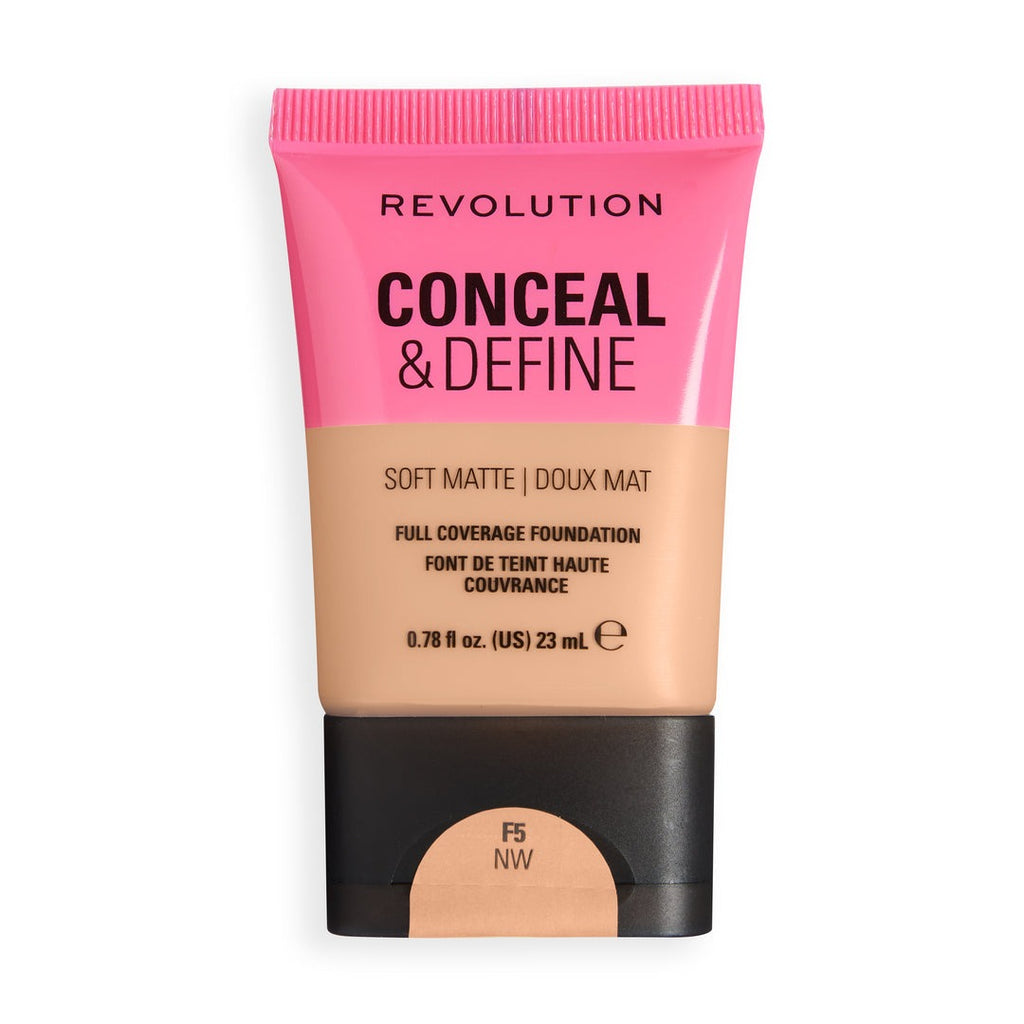 Revolution Conceal & Define Soft Matte Tube Foundation