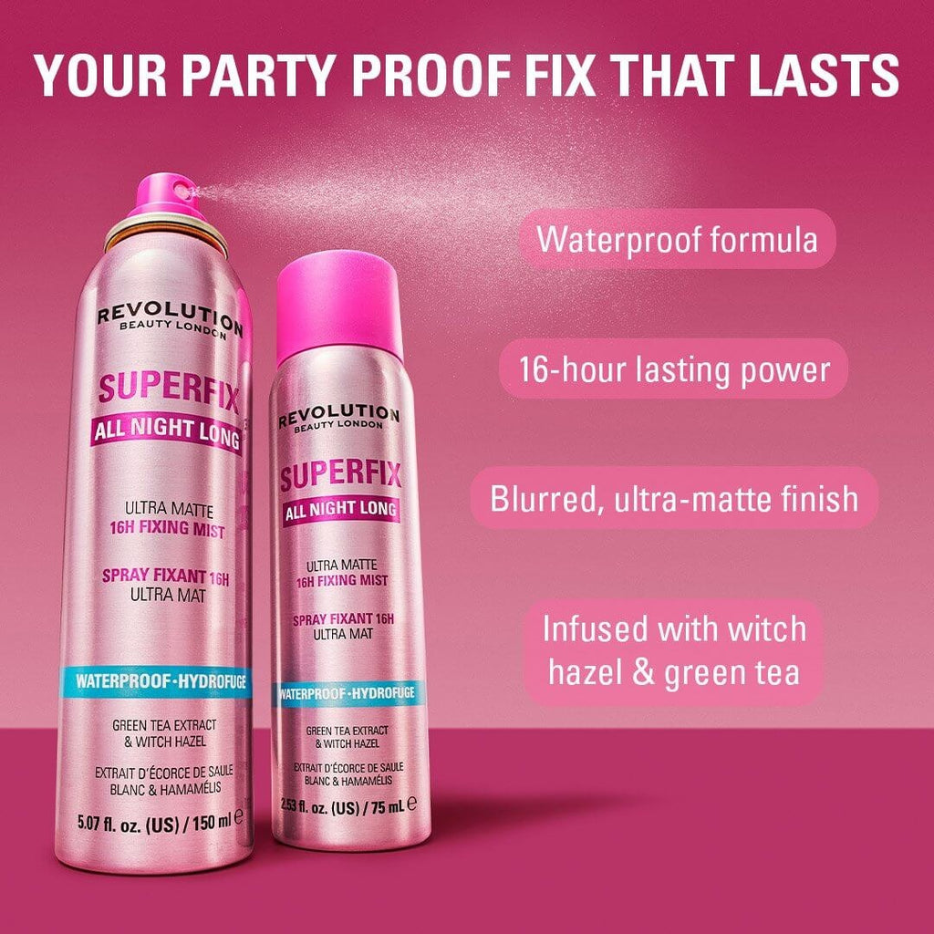 Revolution Superfix All Night Long Makeup Routine
