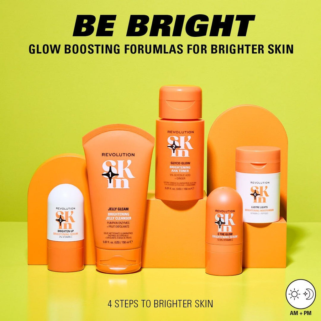 Revolution Skin Glyco Glow 5% Glycolic Acid & Ginger Brightening AHA Toner