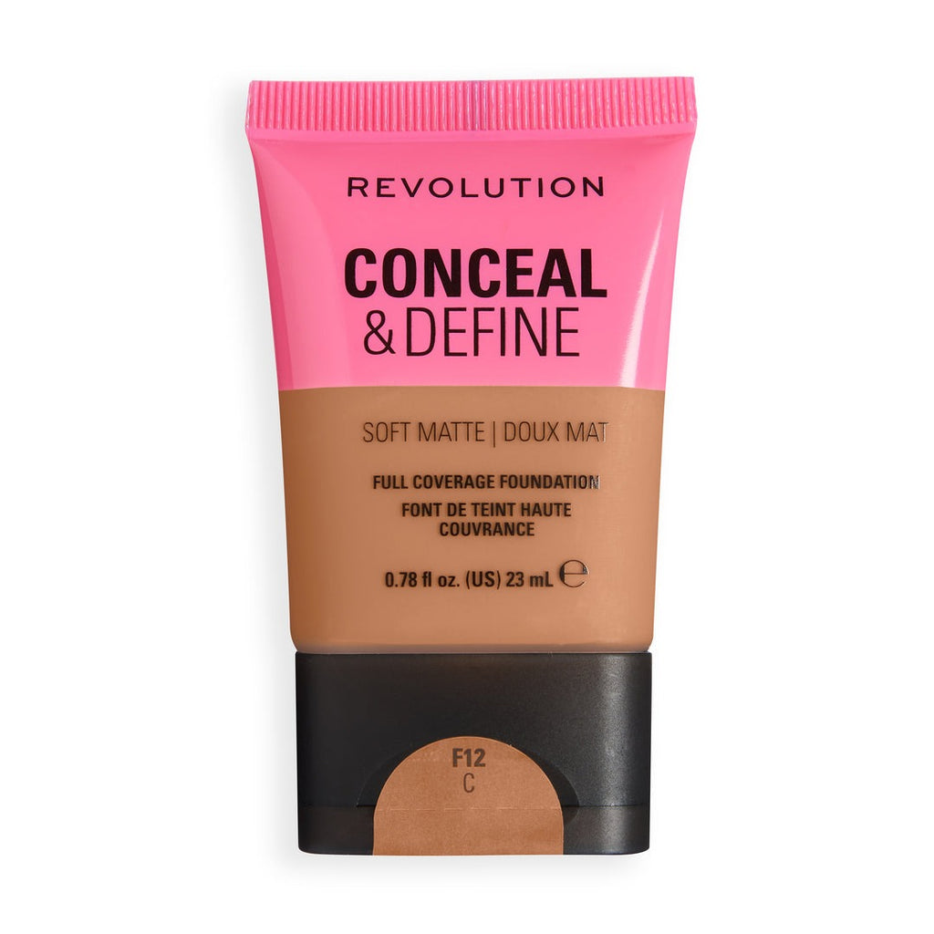 Revolution Conceal & Define Soft Matte Tube Foundation