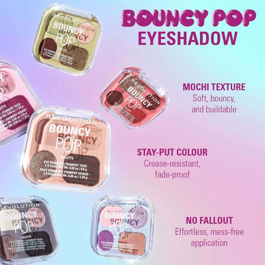 Revolution Bouncy Pop Shadow Palette