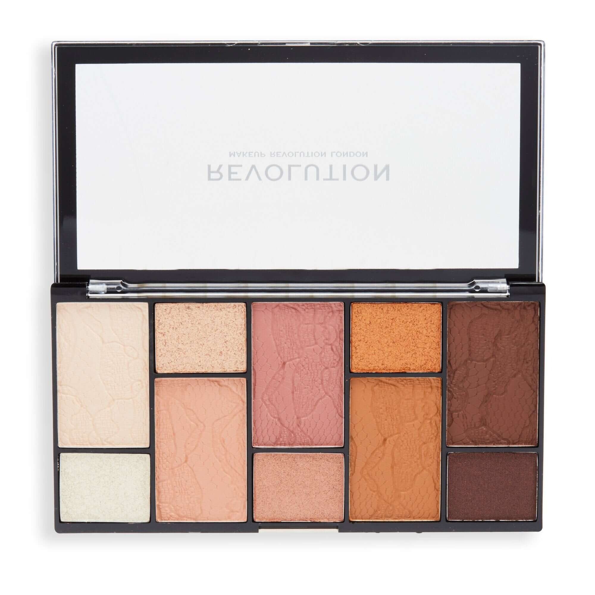 Revolution Reloaded Dimension Eyeshadow Palette Neutral Charm